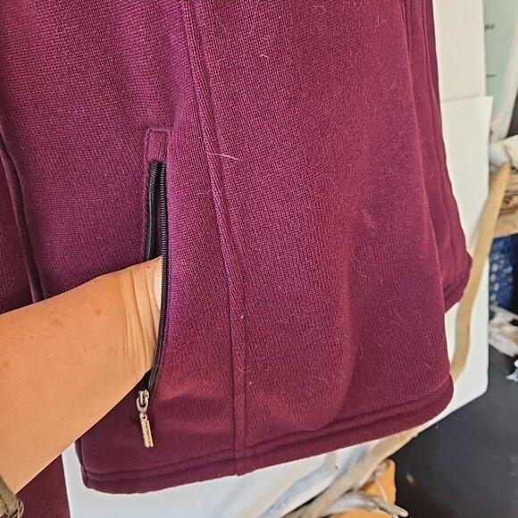 Arista Equestrian Fleece M Hoody sweater jacket full zip - Picture 5 of 7